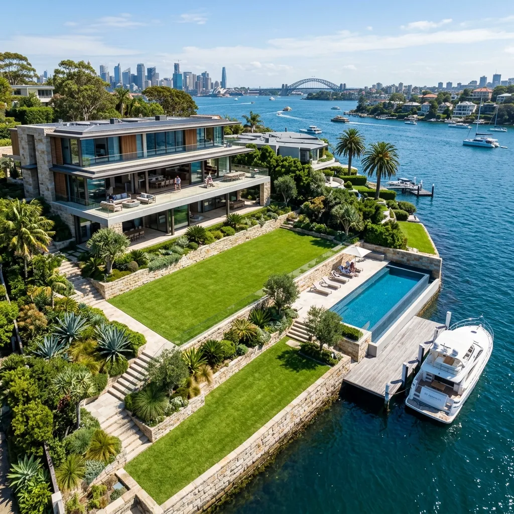 Premium landscaping in Mosman by Ethereal Gardens